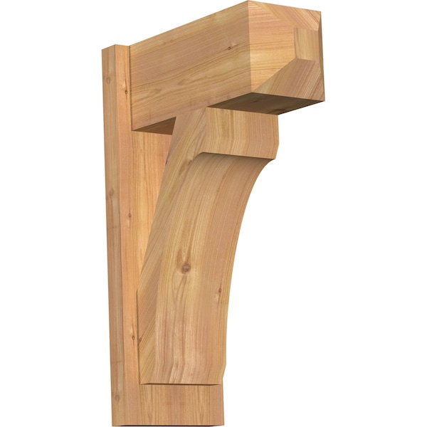 Ekena Millwork Legacy Craftsman Smooth Outlooker, Western Red Cedar, 7 1/2"W x 16"D x 24"H OUT08X16X24LEC04SWR - main